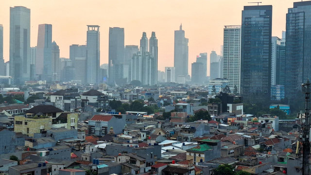 The city of Jakarta.