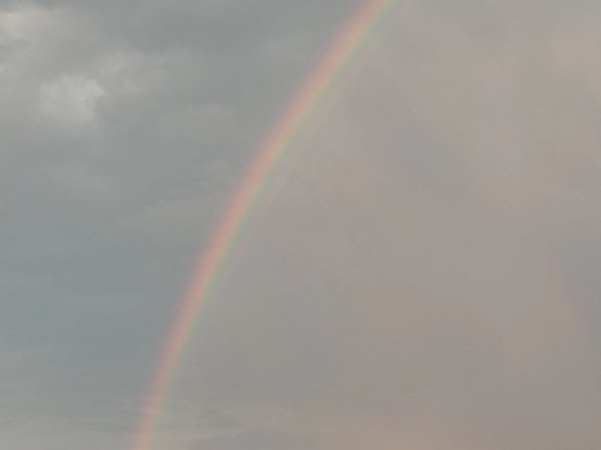 A partial rainbow