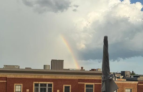 Rainbow over the South End