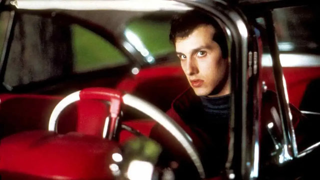 Arnie and his car girlfriend