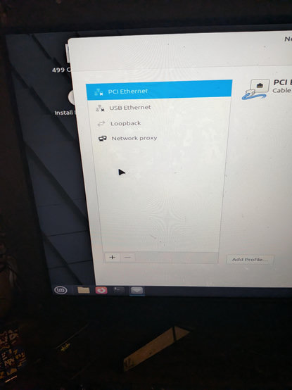 network settings gui. I don't know enough to describe it very well.