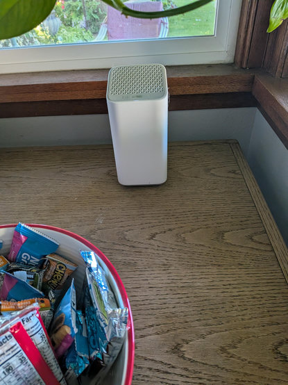 white Xfinity router