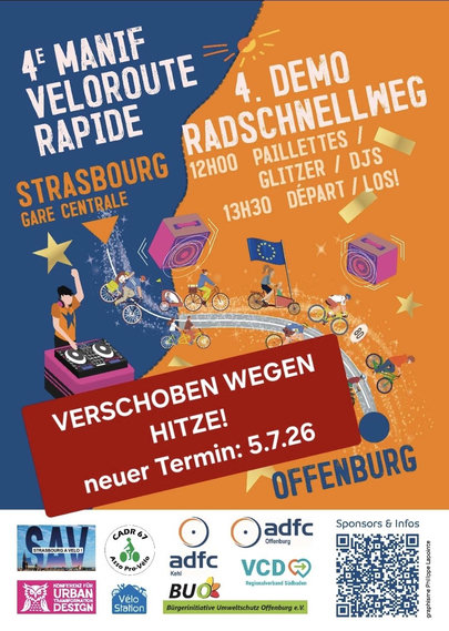 Demoradtour wurde um eine Woche wegen der Hitze verschoben