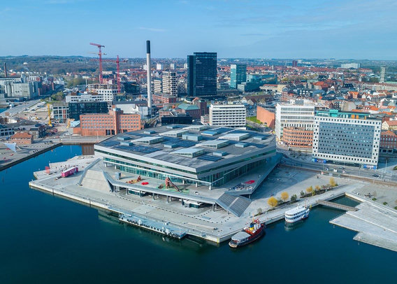 The modern culture center Dokk1.