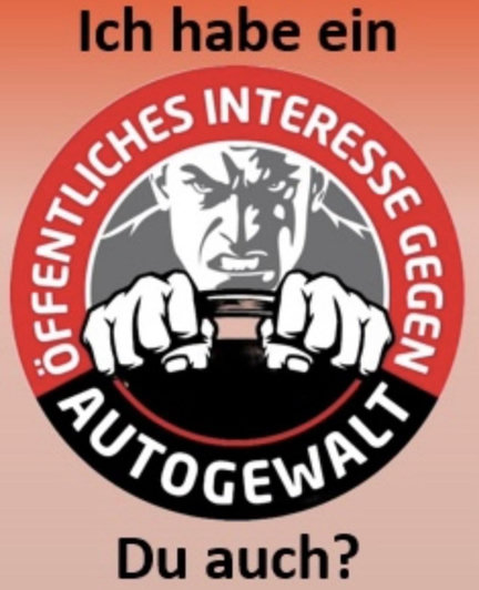 Logo öffentliches Interesse gegen Autogewalt