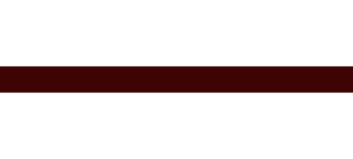 A 2.2:1 ratio flag with a white background and a brown horizontal stripe through the middle, resembling the thin mag stripe of a Parisian metro ticket.