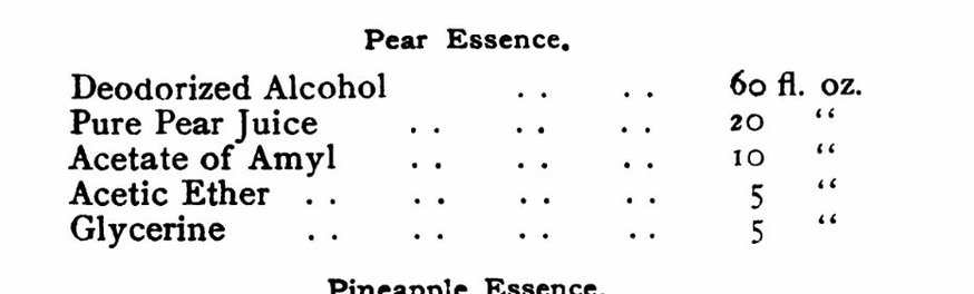 Päron-essens, 1916.