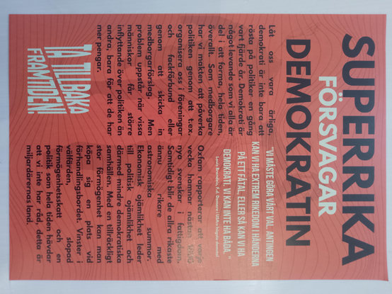 Flyer sida 1