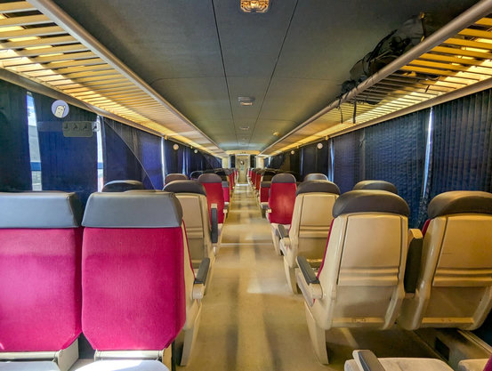 Tired but otherwise decent looking interior