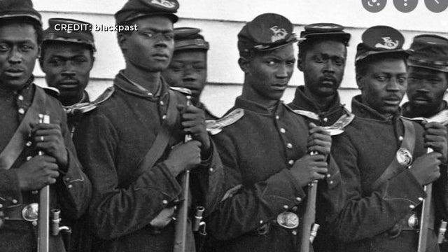 Black Union soldiers from the United States Colored Troop
