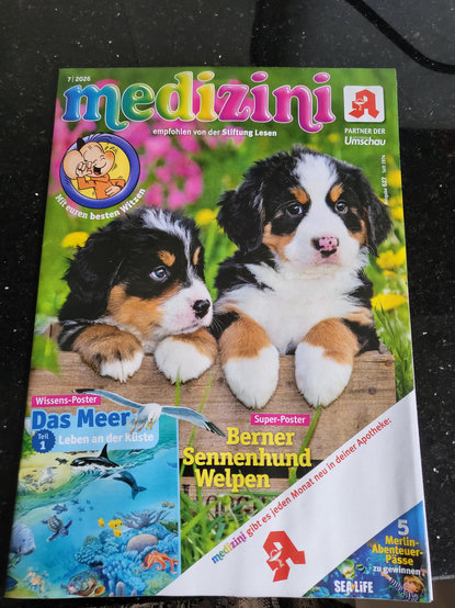 Aktuelle Medizini-Juli-Ausgabe