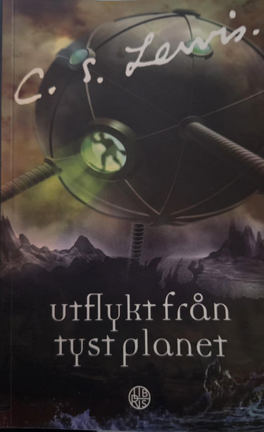 Bild på bok skriven av C.S. Lewis.
Utflykt från tyst planet.