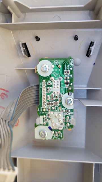 Circuit board connected to input jack