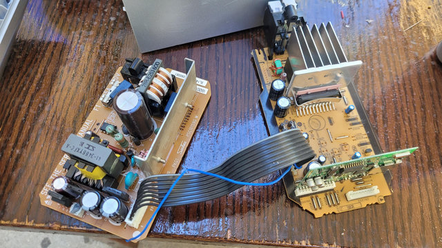 Two boards including daughter board