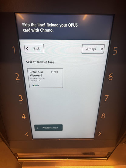 Photo of a fare vending machine offering…

Anything:
- Unlimited Evening