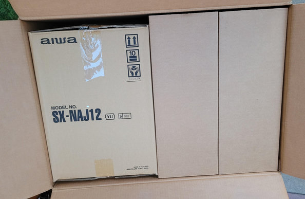 Several boxes with box
