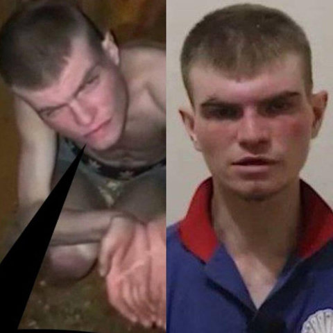 Ein russischer Eindringling, der einst von seinem Kommandanten wie ein Tier in einem Fass gehalten wurde, das sich später in ein Meme verwandelte, wurde von ukrainischen Streitkräften gefangen genommen.